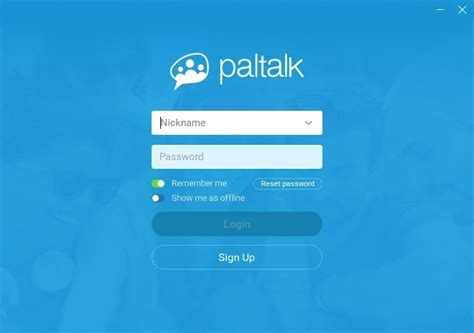 Paltalk gives you the best multi-person video chat experience on the web With voice, video and text chat, Paltalk can make sure you are seen and heard. . Paltalk download